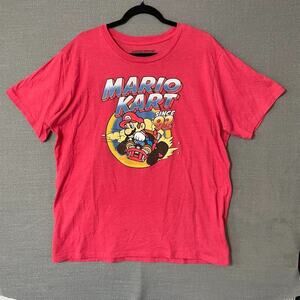 Men's Nintendo Mario Kart Since 92 Short Sleeve Graphic T-Shirt 2X Red